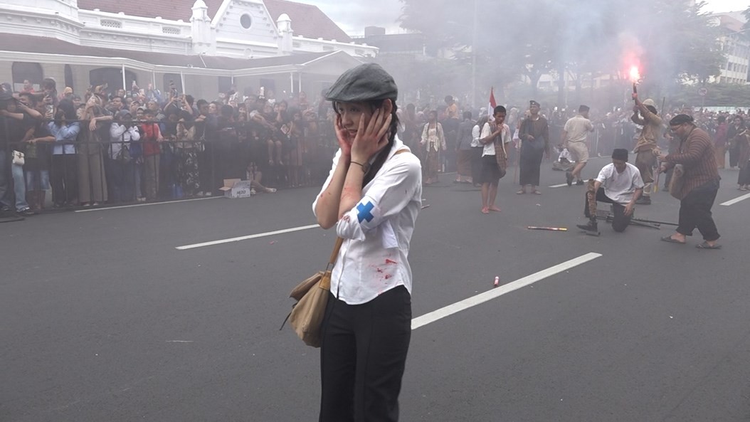 Parade Juang Surabaya Bangkitkan Semangat Kepahlawanan 