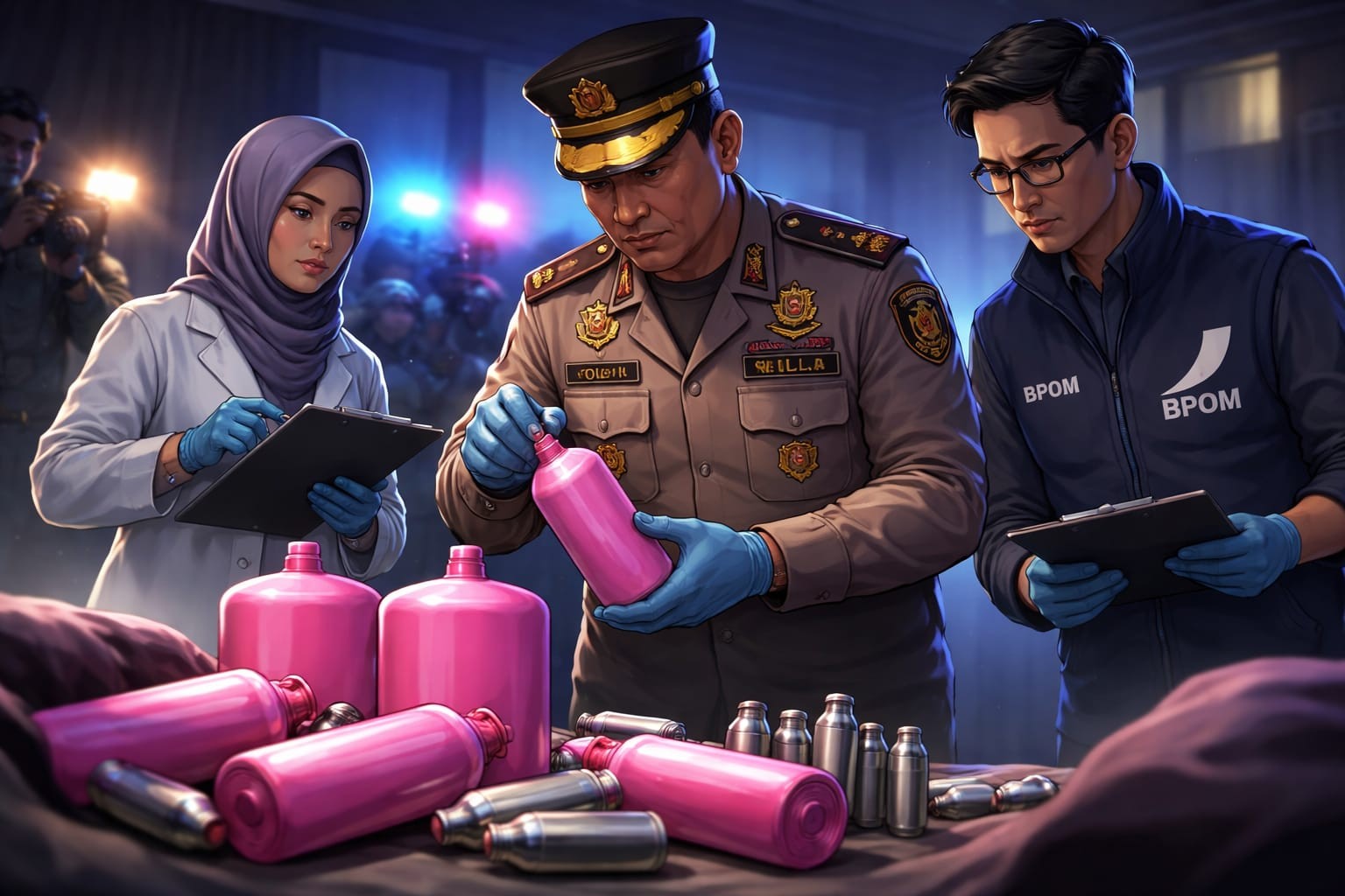 Whip Pink Jadi Sorotan, Polisi Bersama Kemenkes dan BPOM Siapkan Aturan Baru Gas N2O