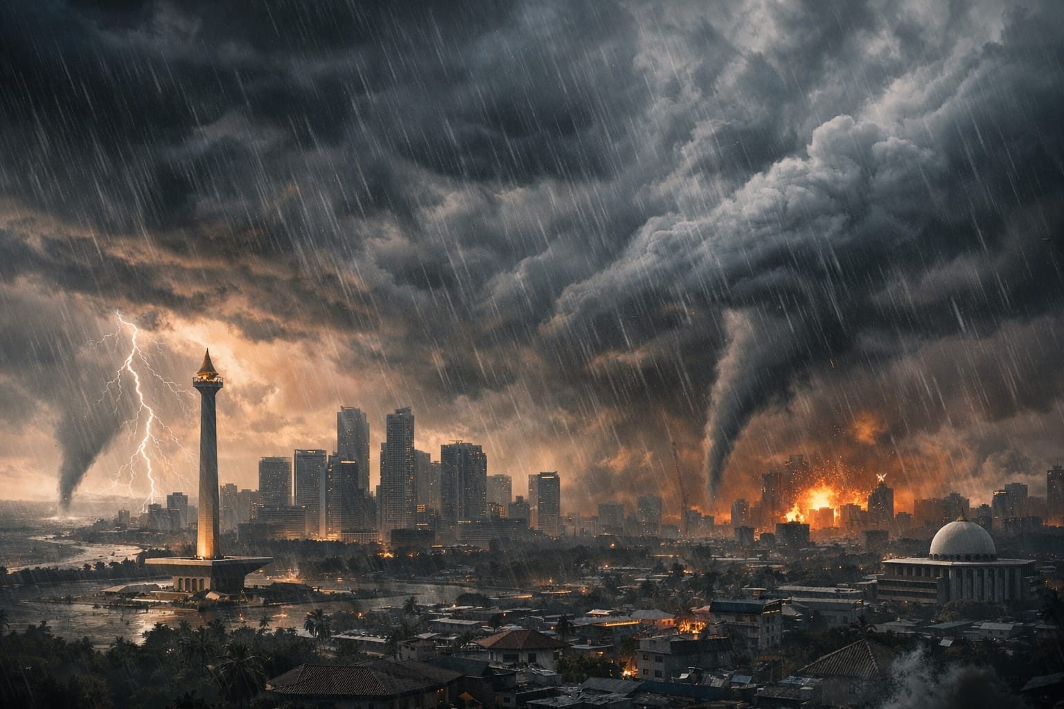 Jakarta Kembali Gelar Operasi Modifikasi Cuaca, 1,6 Ton Garam dan CaO Disemai