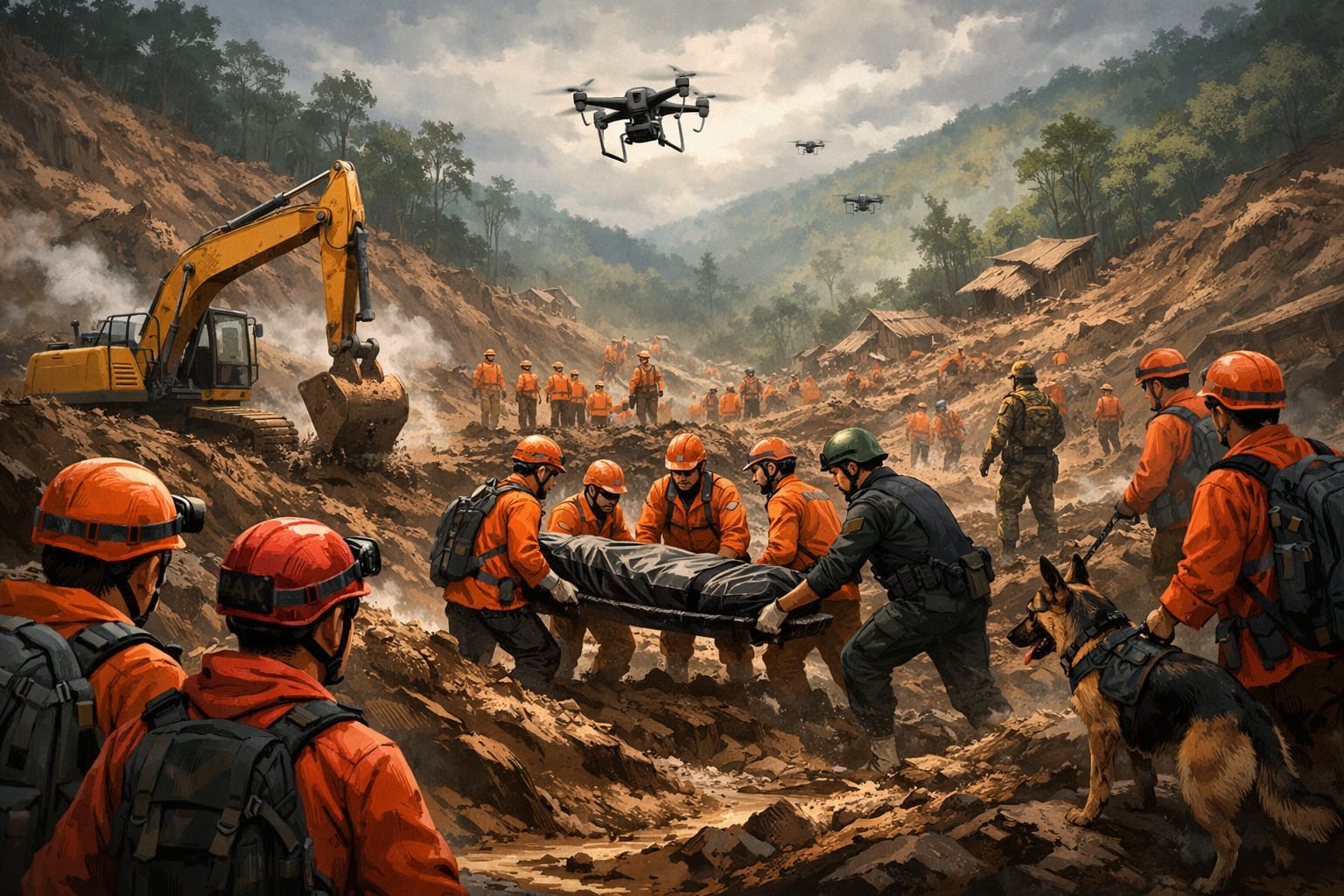 Operasi SAR Longsor Cisarua Hari ke-15, Satu Jenazah Ditemukan di Sektor A3