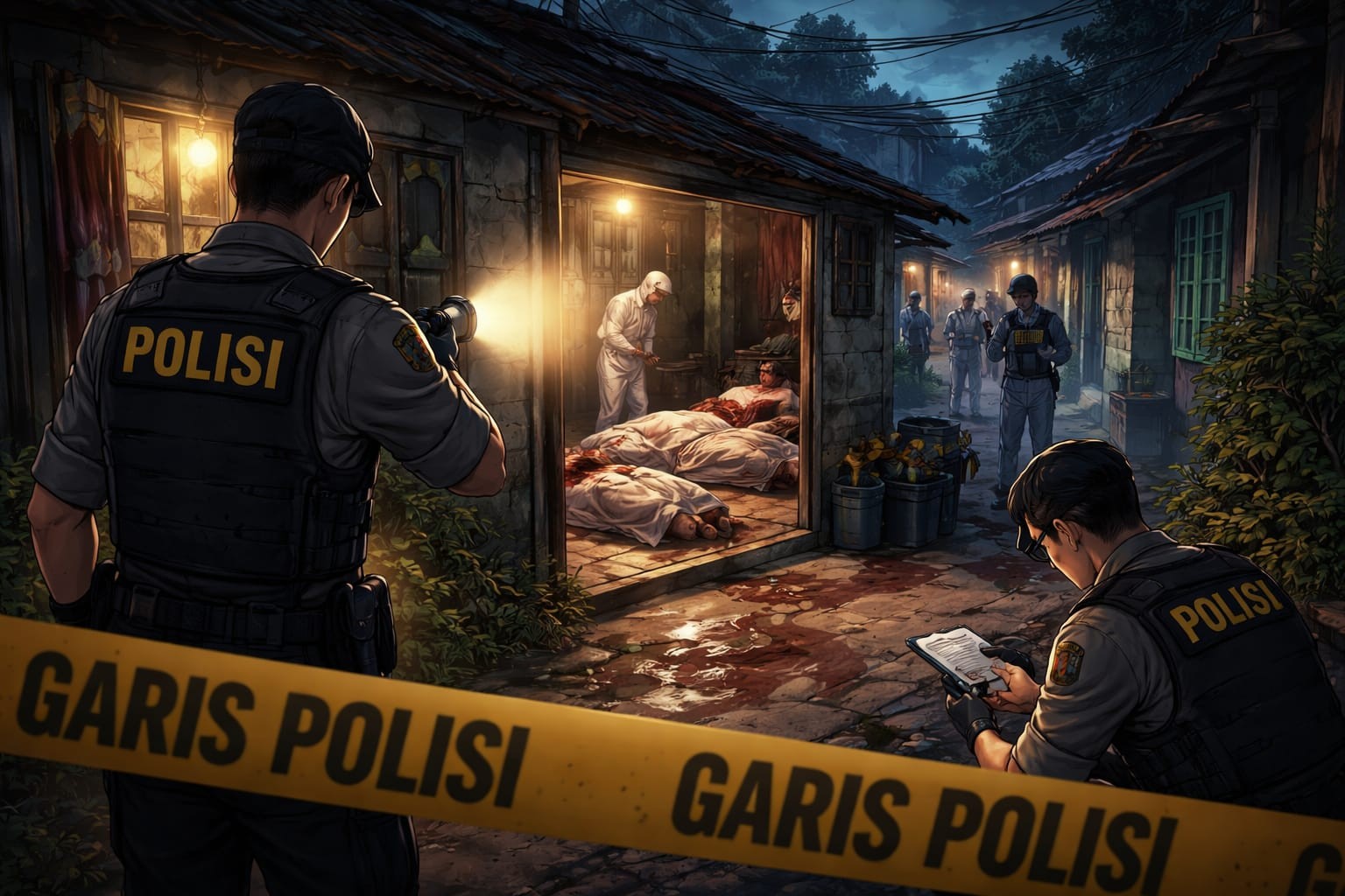 Hasil Labfor Tegaskan Pelaku Pembunuhan Keluarga Warakas Tidak Diracuni