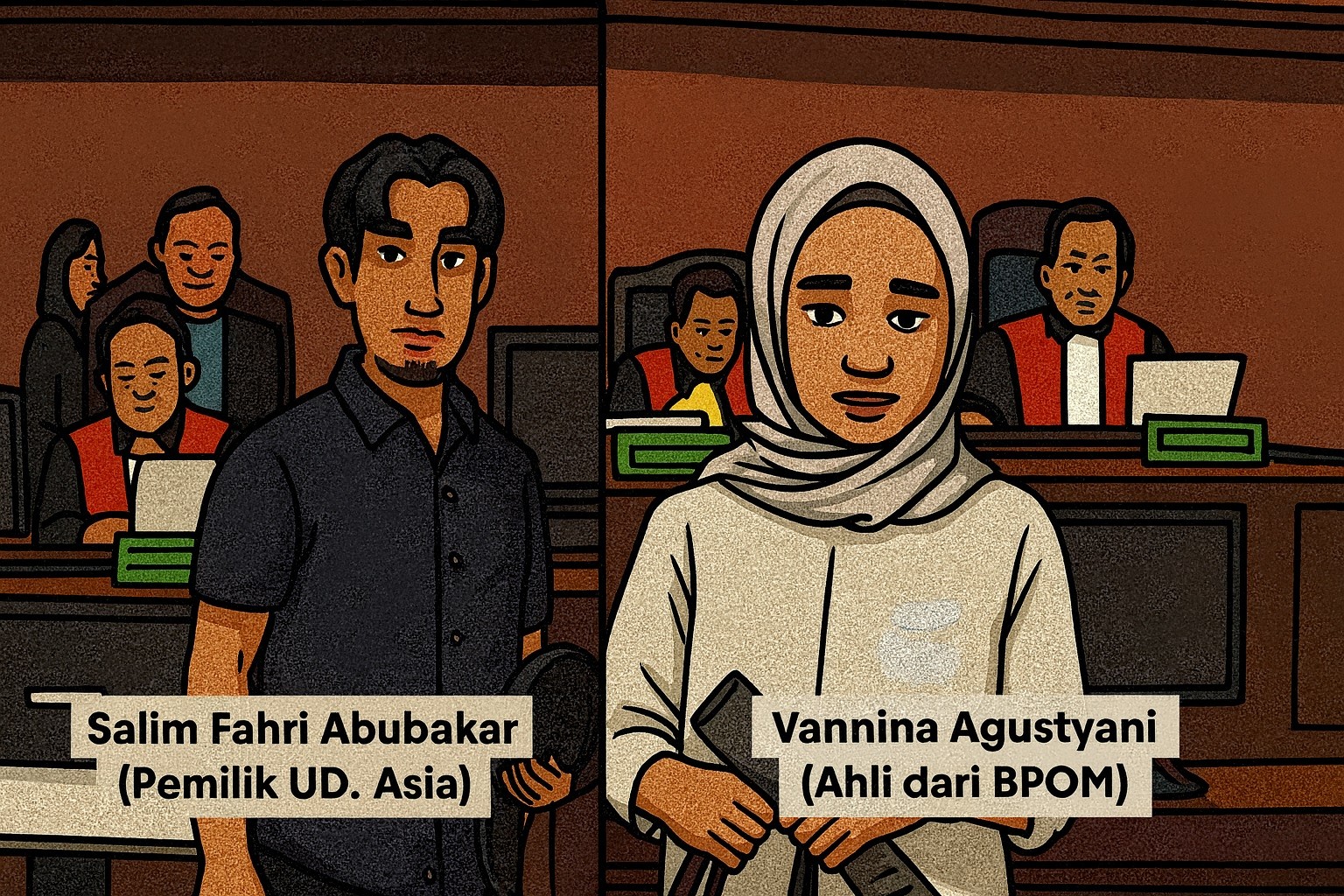 Ahli BPOM di Persidangan: Jamu Hajar Jahanam Bisa Picu Serangan Jantung Mendadak