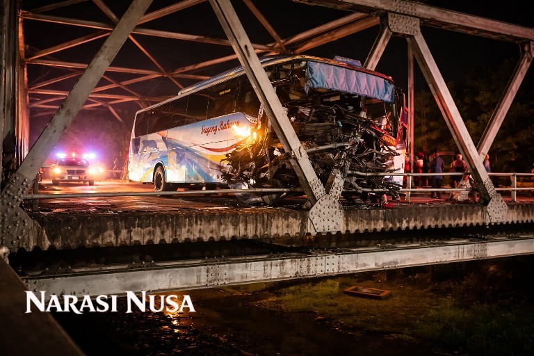 Sugeng Rahayu Kecelakaan di Jembatan Jurug Solo, Motor Mogok di Tengah Jalan Jadi Pemicu