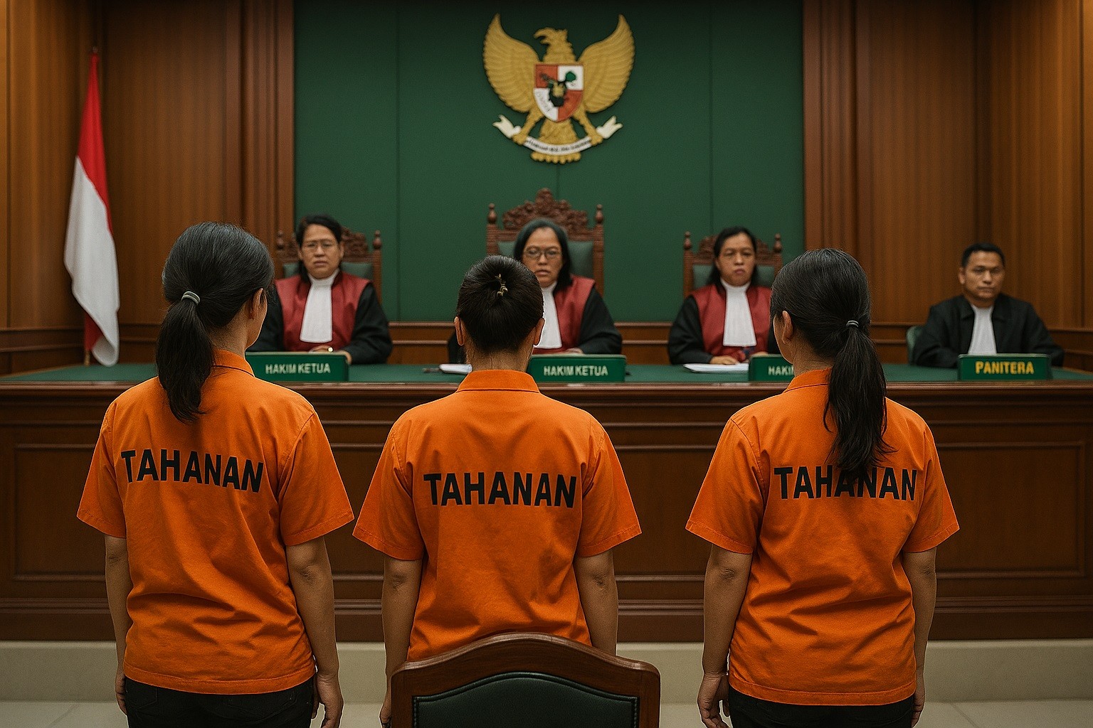 Tiga Wanita Jaringan Narkoba Lapas Divonis, Salah Satunya Dihukum 13 Tahun Penjara