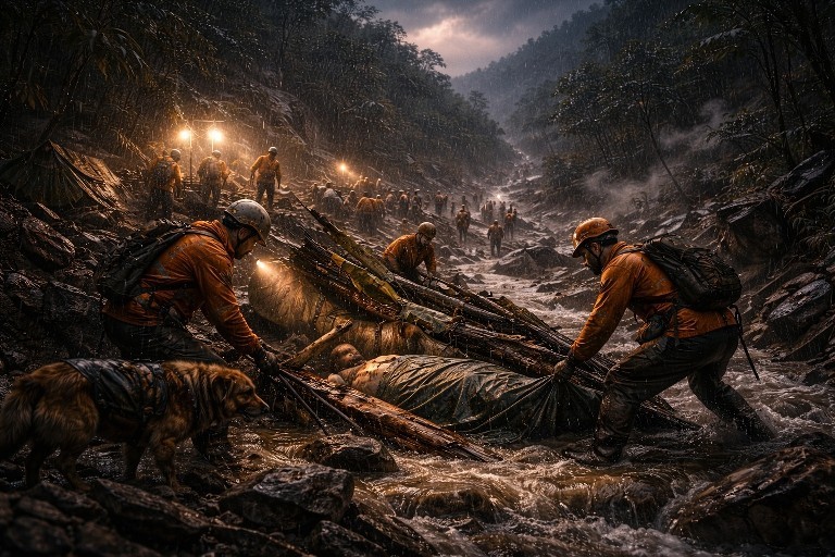 Pendaki Karanganyar Ditemukan Meninggal di Mongkrang, Jasad Berjarak 1,7 Km dari Titik Hilang