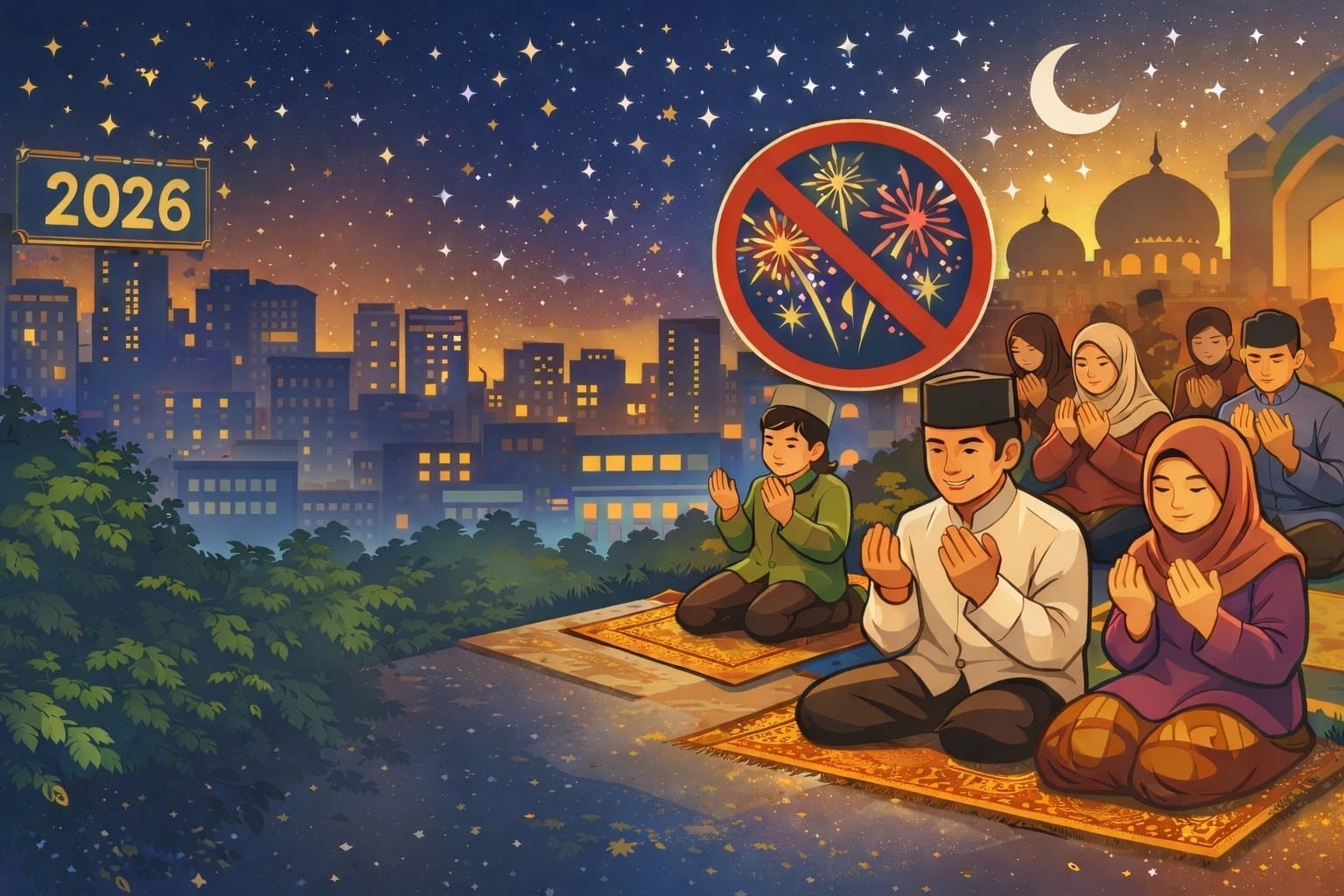 Gubernur Jatim Minta Daerah Tak Gelar Kembang Api Sambut Tahun Baru 2026