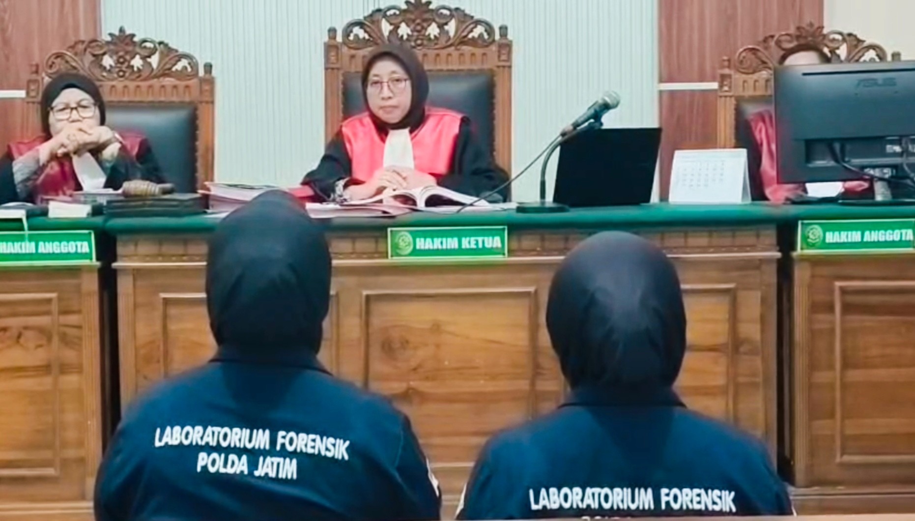 Diduga Sabu Diganti Tawas, Sidang Pesek Hadirkan Saksi Labfor Polda Jatim