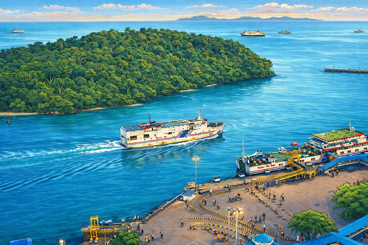 Arus Balik Nataru di Selat Sunda Mulai Naik, ASDP Pastikan Penyeberangan Tetap Lancar