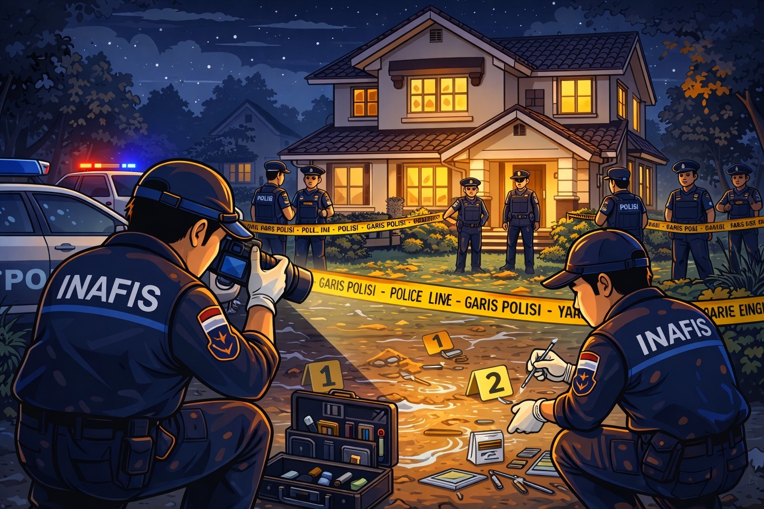 Satu Keluarga Ditemukan Tewas di Rumah, Polisi Selidiki Dugaan Pembunuhan di Situbondo