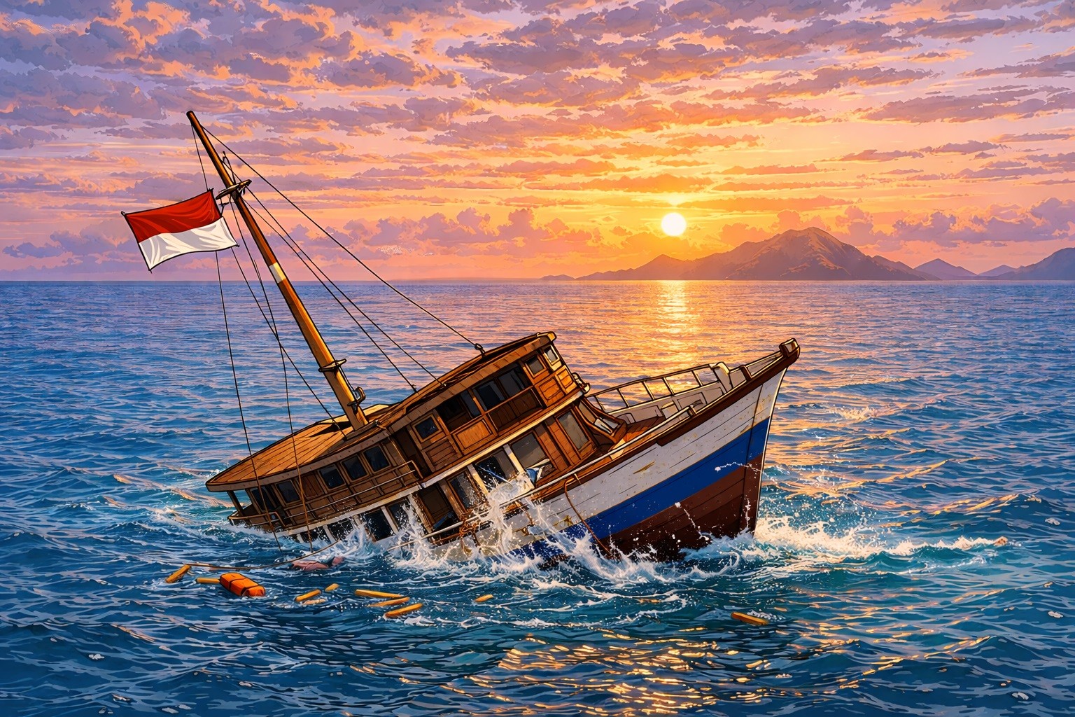 Tragedi Kapal Tenggelam di Labuan Bajo, Pelatih Valencia B dan Tiga Anaknya Meninggal Dunia