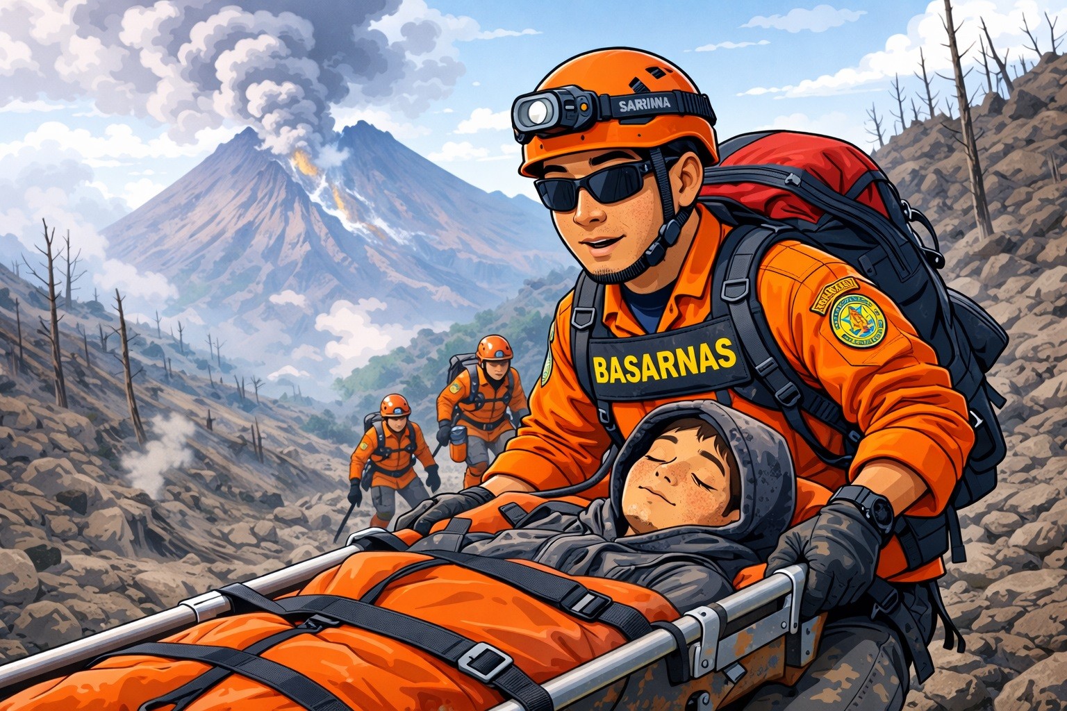 Satu Pendaki Merapi Ditemukan Selamat, Satu Lainnya Masih Dicari