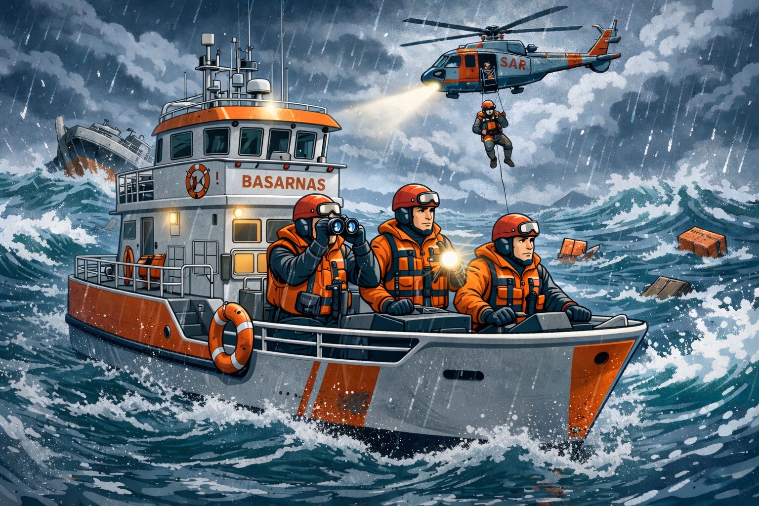 Cuaca Masih Jadi Pertimbangan, Pelayaran Kapal Wisata Labuan Bajo Ditutup di Tengah Pencarian Kapal 