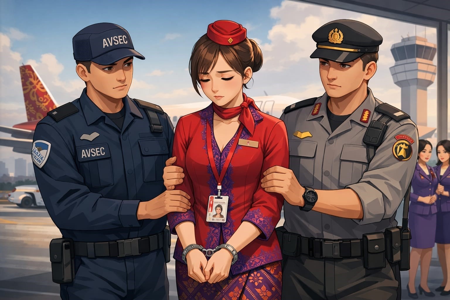 Gunakan Seragam Pramugari Palsu, Penumpang Pesawat Diamankan di Bandara Soetta