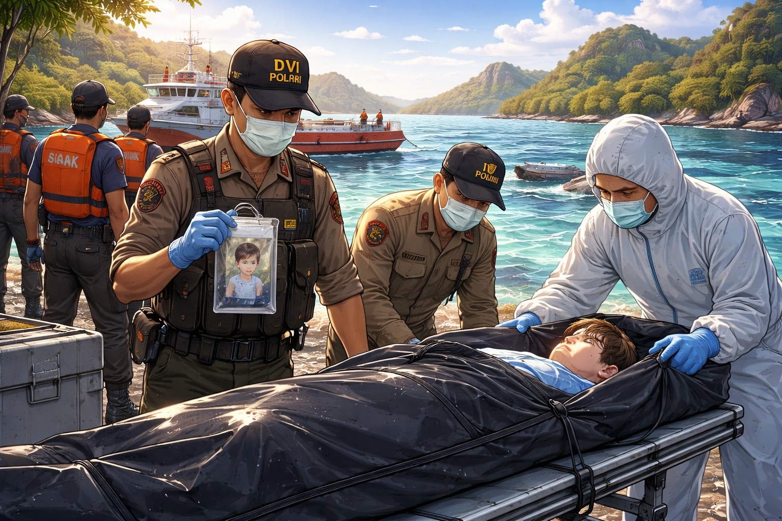 Jasad Anak WN Spanyol Korban Kapal Tenggelam di Labuan Bajo Teridentifikasi